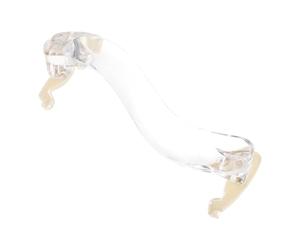 Épaulière de Violon Repose violon en Acrylique Blanc Supporte le et Réduit la Pression Dorsale Simple et Élégant