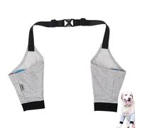 Épaulière pour chiens - Coudière pour chiens - Coudière de récupération pour chiens - Coude avec tampon en coton pour animaux de compagnie - Protection contre les léchages