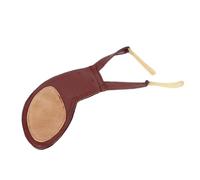 Épaulière pour Violon, Protection de Mentonnière en Peau de Mouton Souple, Coussinet Fait à la Main pour Violon avec Installation Facile, Conception Antidérapante, Cuir de Mouton