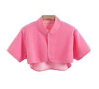 Épaulières en coton for l'hiver, châle et cape for hommes et femmes, protection thermique contre le froid, attelle de protection et de soulagement de la douleur(Pink,M(40~50kg))