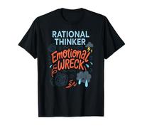 Épave émotionnelle du penseur rationnel T-Shirt