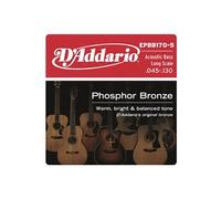 Accessoire pour guitare D'Addario EPBB170-5 - Jeu de cordes basse acoustique 5 cordes - 45-130