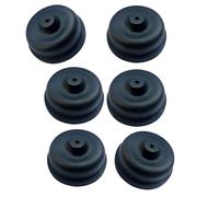 EPDM Rubber Aquariums Pompes d'air Diaphragme 6 Pièces Silicone Cup De Remplacement Pièce pour Les Accessoires D'oxygène