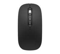 Epdpekc AI Voix Intelligente Souris Voix à Texte Souris Rechargeable 2.4G sans Bluetooth Souris D'Entrée Vocale pour Ordinateurs Portables, B