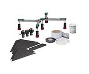 EPEC receveurs de douche Set BW 5 Maxi 3S + 182101 ADS, pour les baignoires en acier