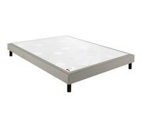 Epeda Sommier Confort Ferme Deco Nature 160x200 Chenillé Lin