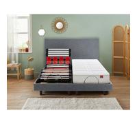 Sommier de relaxation Escapade EPEDA 2 x 90 x 200 cm Gris