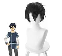 Épée Art en ligne Kirigaya Kazuto Cosplay perruque Sao Kirito hommes femmes court noir synthétique cheveux fête jeu de rôle Costume perruques KUZ314