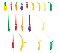 Épée Banane rétractable - Flick to Unleash Swords, épée en matériau Flexible imprimé en 3D, Accessoires Amusants pour soulager Le Stress, Jouet Accessoire de Jeu de rôle de Vacances 8 Mix