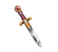 Épée Chevalier Enfant en Mousse - Mini Lion Rouge, 35 cm, 3-6 Ans | Mini Lion | Petite Épée Médiévale en Mousse pour Jeu de Rôle, Déguisement, Combats Imaginaires & Aventures de Chevalier
