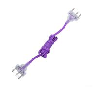 Epee Cordelette de rechange avec noyau en cuivre pur, câble résistant en PVC renforcé pour compétition et entraînement quotidien, flexible pour l'escrime (violet)