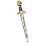 Épée de Chevalier pour Enfant - Chevalier Noble, Grande, Rouge, 3 Ans+ | Chevalier Noble | Grande Épée Médiévale en Mousse pour Déguisement, Jeu de Rôle, Combats Imaginaires & Aventures de Chevalier