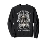 Épée de Chevalier templier Faith Defeat Darkness Spiritual Warfare Sweatshirt