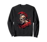 Épée de Gladiateur Spartan Warrior Roman Splash Sweatshirt