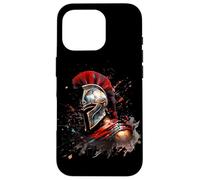 Épée de Gladiateur Spartan Warrior Splash Roman Coque pour iPhone 16 Pro