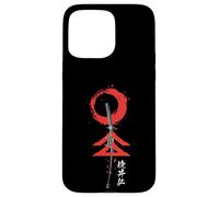 Épée de guerrier japonais The Ghost Samourai Coque pour iPhone 15 Pro Max