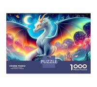 Épée de la Crâne du Dragon Puzzle 1000 PiècesDragon Cosmique pour Passionnés Carton Épais Stimuler l'esprit pour Collectionner Édition Limitée sans Défaut 52x38cm/1000pcs