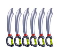 Épée De Pirate Gonflable Pour Enfants Jouet De Jeu D'épée Accessoire De Scène De 70cm Couleur Argent En Gros