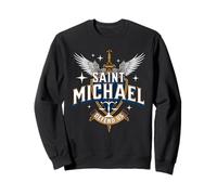 Épée de Saint Michel Archange Ange Catholique Guerrier Sweatshirt