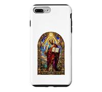 Épée de Saint Paul Apôtre Gothique Cathédrale Art Mosaïque Icône Coque pour iPhone 7 Plus/8 Plus