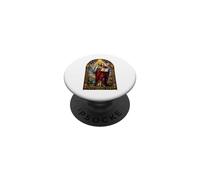Épée de Saint Paul Apôtre Gothique Cathédrale Art Mosaïque Icône PopSockets PopGrip Adhésif