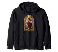 Épée de Saint Paul Apôtre Gothique Cathédrale Art Mosaïque Icône Sweat à Capuche