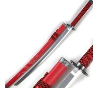 Épée de samouraï en bois, Bokken d'entraînement incurvé avec fourreau, accessoire de lame Katana Cosplay pour affichage et collection