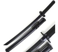 Épée de samouraï en bois, Bokken d'entraînement incurvé avec fourreau, accessoire de lame Katana Cosplay pour affichage et collection