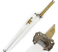 Épée de samouraï en bois, Bokken d'entraînement incurvé avec fourreau, accessoire de lame Katana Cosplay pour affichage et collection