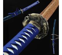 Épée de samouraï en bois de rose de 105 cm avec fourreau,épée en bois d'entraînement faite à la main,véritable katana de pratique des arts martiaux pour collection,affichage,accessoire de cosplay