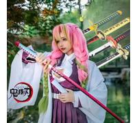Épée de samouraï Katana japonaise 72/104cm, tueur de démons Katana Tanjirou, couteau de Ninja en fer Kimetsu No Yaiba, jouet Cosplay pour enfant 1PC Kamado tanjiro-C