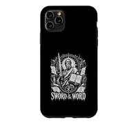 Épée du Mot Guerrier biblique chrétien Coque pour iPhone 11 Pro Max