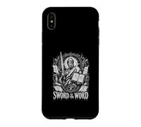 Épée du Mot Guerrier biblique chrétien Coque pour iPhone XS Max