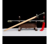 Épée en bois de Tai Chi chinois faite à la main,lame en bambou naturel,épées droites en bois avec gaine,épée en bois de 102 cm pour les arts martiaux,le cosplay,les cadeaux,la collection,décoration