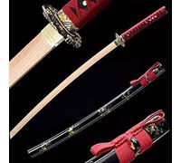 Épée en Bois Faite à la Main de 102 cm,Bokken avec Fourreau,épée de samouraï en Bois,épée Katana Japonaise en Bois