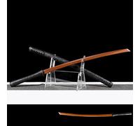 Épée en Bois Tang Faite à la Main,Lame épaissie,épée en Bois de 103 cm avec Fourreau,Pratique à Transporter en Sortie