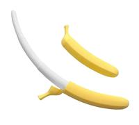 Épée en Forme de Banane Imprimée en 3D, Lame en Plastique Rétractable, Accessoire de Déguisement pour Les Fêtes, Jouet D'extension pour Hommes, Femmes, Garçons et Filles