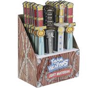 Épée en Mousse 54cm, Arme Jouet en Matériau Souple, Modèle Aléatoire avec Présentoir, Jeu de Rôle et Déguisement, 3 Ans et Plus