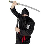 Épée Et Fourreau Plastique Ninja Fighter Arts Martiaux Accessoire Déguisement