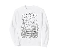 Épée et Livres du Club de Lecture romantiques Sweatshirt