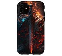 Épée flamboyante et Bouclier de Pierre Le Symbole du Coque pour iPhone 11