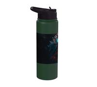 Épée flamboyante et bouclier de pierre le symbole du Stainless Steel Insulated Water Bottle