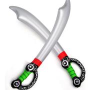 Épée Gonflable En Pvc Pour Enfants, Jouet D'extérieur En Forme D'épée De Pirate, Fournitures De Fête Pour Piscine, 1 Pièce