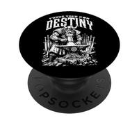 Épée guerrière Forgeron Viking Forge Votre Propre Destin PopSockets PopGrip Adhésif