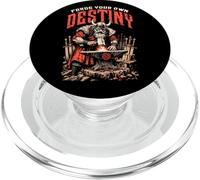 Épée guerrière Forgeron Viking Forge Votre Propre Destin PopSockets PopGrip pour MagSafe
