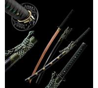 Épée japonaise en bois avec fourreau 103 cm,épée samouraï en bois fourmi lourde naturelle,Kendo,Katana en bois fait à la main,pour cosplay,anime,accessoire Iaido,cadeaux d'anniversaire Noël,collection