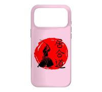 Épée Japonaise Laido Arts Martiaux Fighters Kanji Art Coque pour iPhone 17 Pro Max