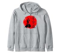 Épée japonaise Laido Arts Martiaux Fighters Kanji Art Sweat à Capuche