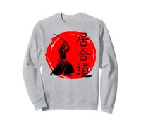Épée japonaise Laido Arts Martiaux Fighters Kanji Art Sweatshirt