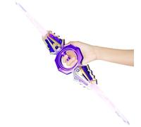 Épée jouet avec sons et lumières, action rotative, jeu interactif, bouton d'interaction sociale activé pour filles garçons, fans, maison, école, parc, extérieur, déguisement, fête d'anniversaire, Noël